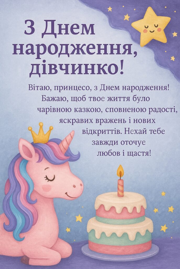 Найкращі картинки з днем народження дівчинці для привітання