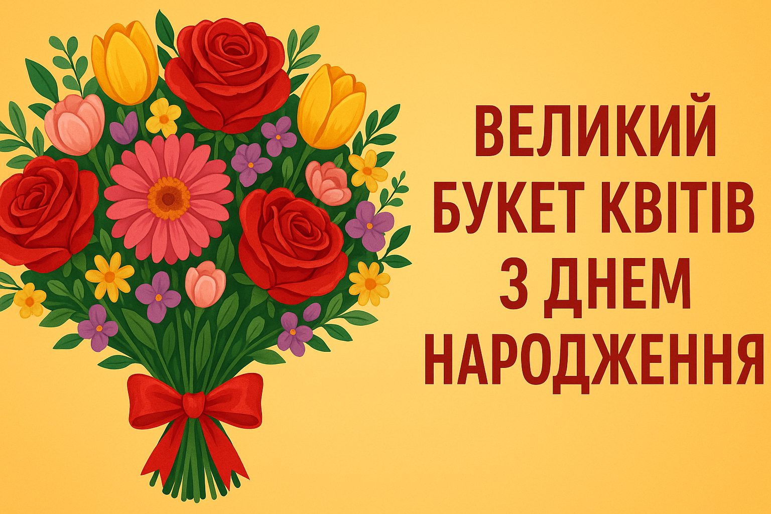 Найкращі квіти з днем народження жінці: картинки та листівки