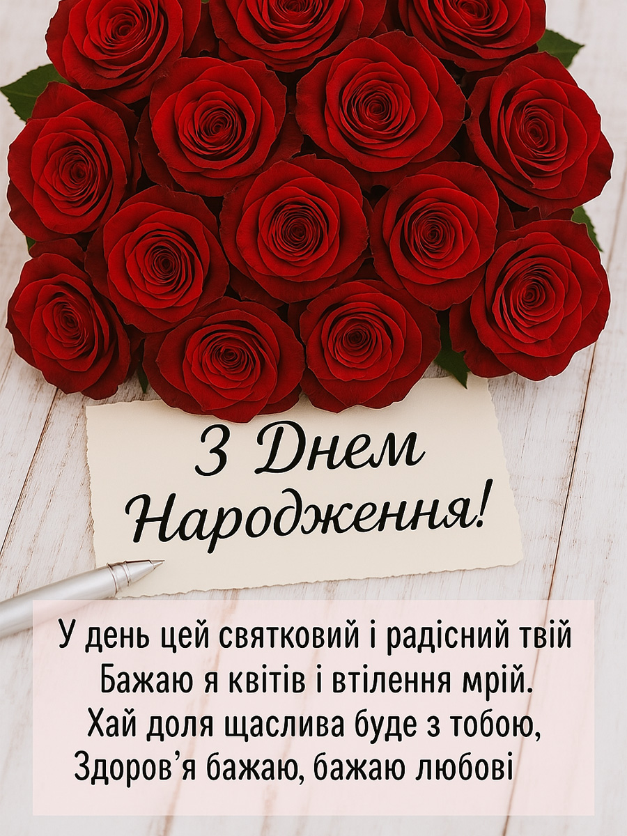 Найкращі квіти з днем народження жінці: картинки та листівки