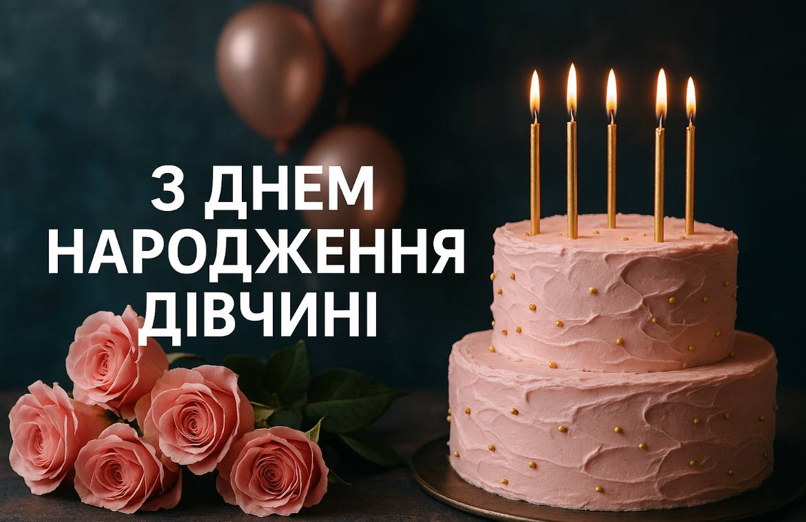 вірш привітання з 18-річчям дівчині - Листівка 30
