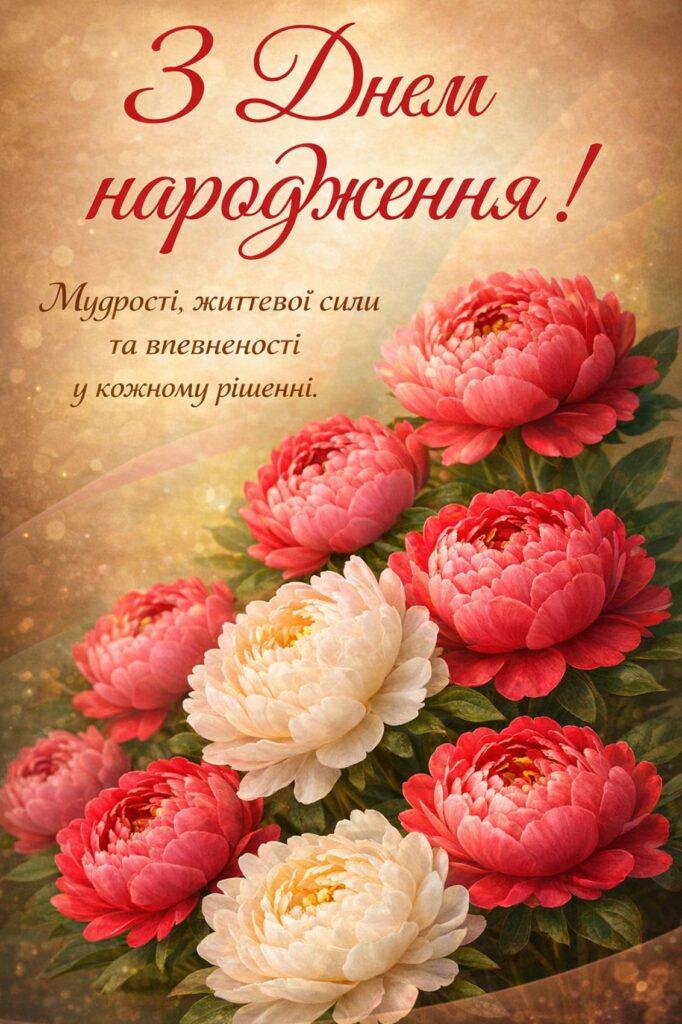 Гарні картинки з днем народження для рідних та друзів
