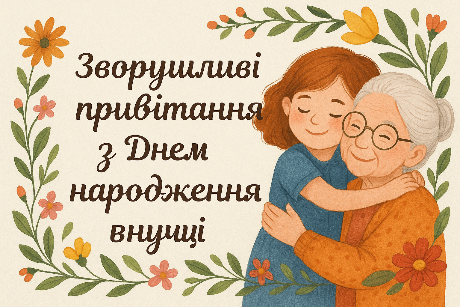Зворушливі картинки з днем народження для рідних