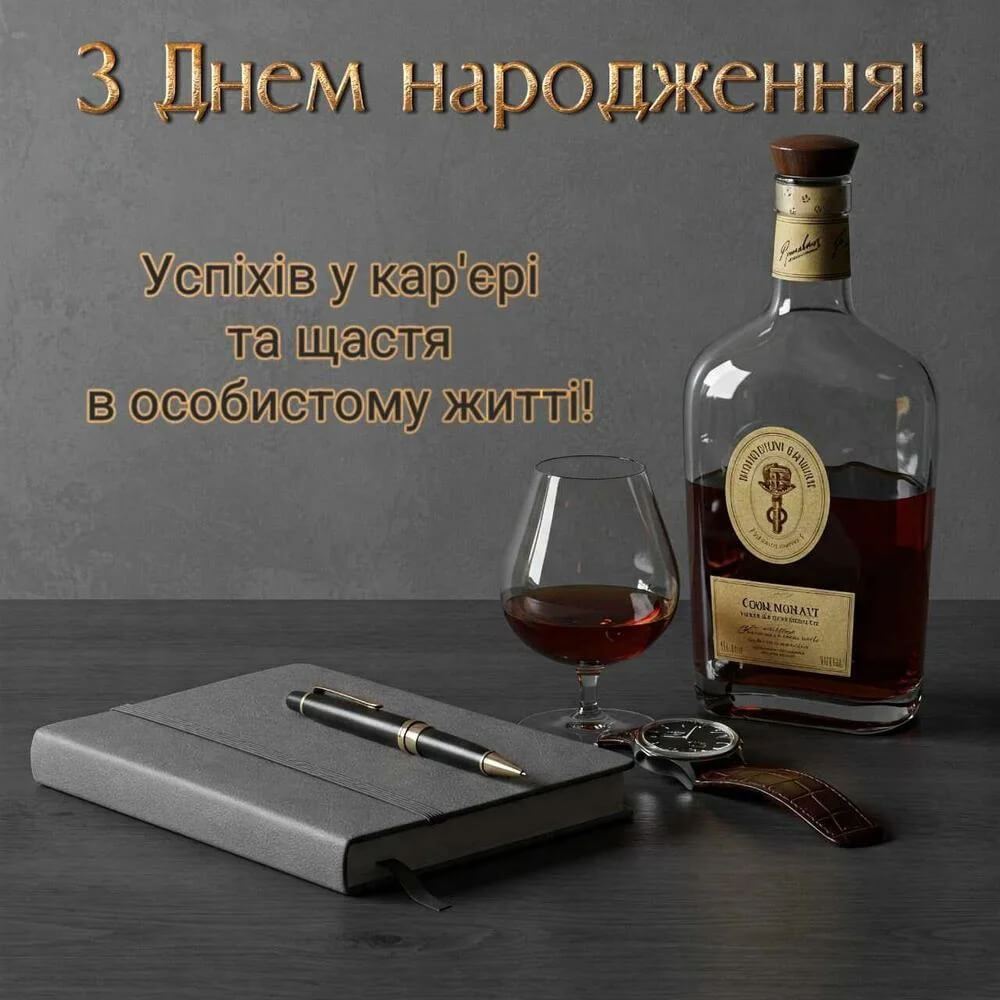 мудрі привітання з днем народження чоловіка - Листівка 16