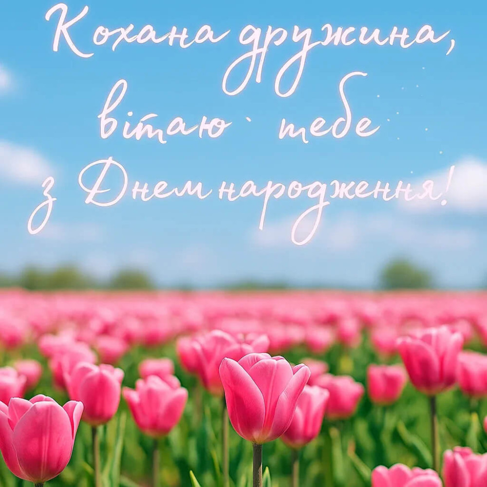 привітання з днем народження коханій - Листівка 10