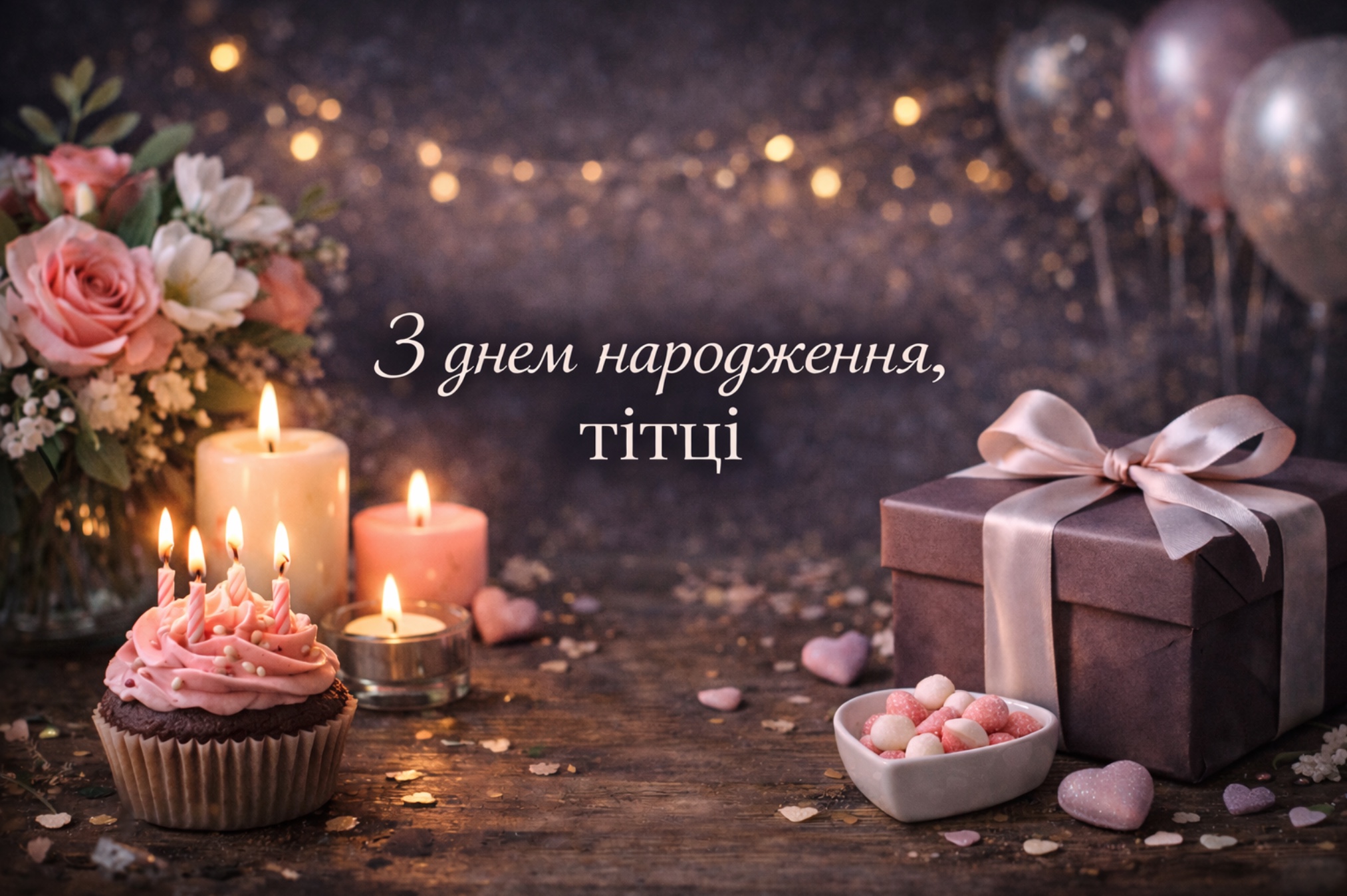 привітання з днем народження тітці - Листівка 10