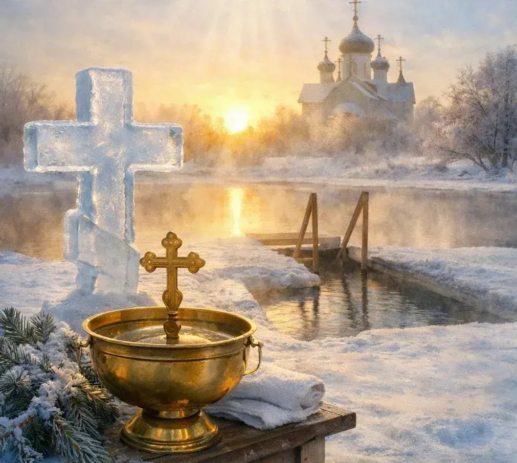 водохреща привітання - Листівка 14